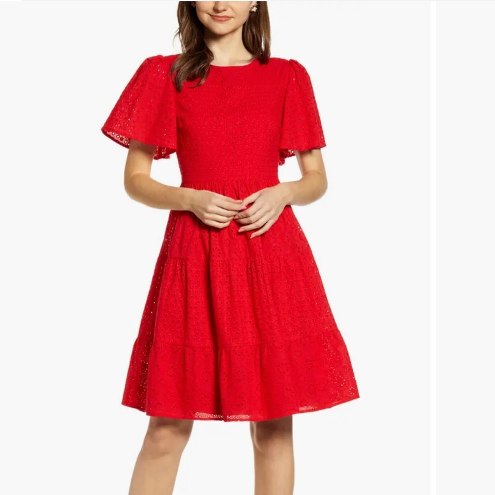 Rachel Parcell Red Dress.
